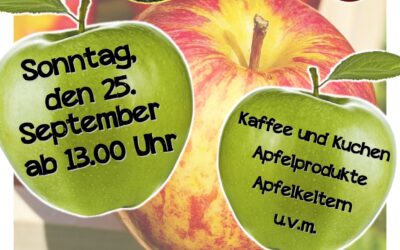 Apfelkelterfest auf dem Steinheimer Hof am 25.09.2022 ab 13.00 Uhr
