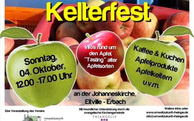 Apfelkelterfest in Eltville-Erbach – Ein Fest rund um den Apfel
